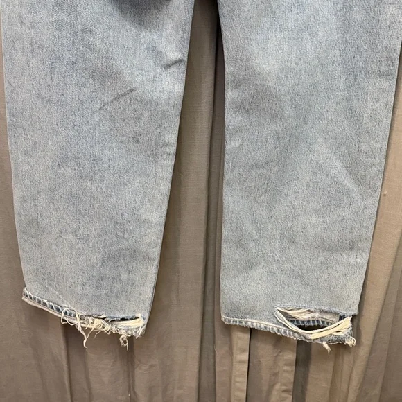 Agolde Distressed Denim Jeans - Picture 7 of 8